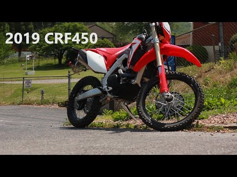 CRF450 first ride