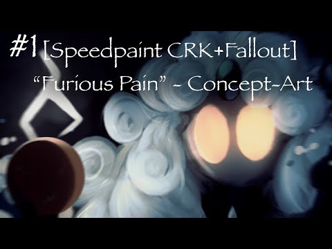 [CRK] [Speedpaint]-“Furious Pain”-Concept-Art [Fallout of Earthbread]№1 (Ginger Brave/White Pearl)