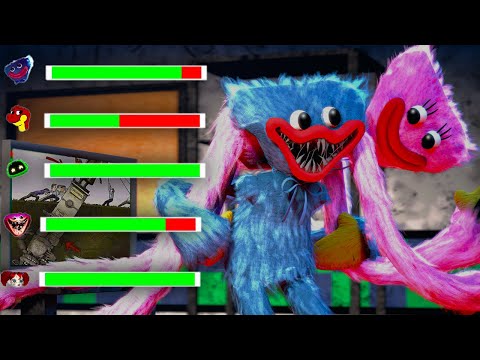 [SFM FNaF] Top 5 FNAF vs Poppy Playtime WITH Healthbars #5