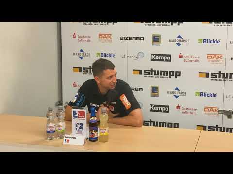 Pressekonferenz zum Spiel HBW Balingen-Weilstetten - GWD Minden