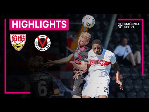 VfB Stuttgart II - FC Viktoria Köln | Highlights 3. Liga | MAGENTA SPORT