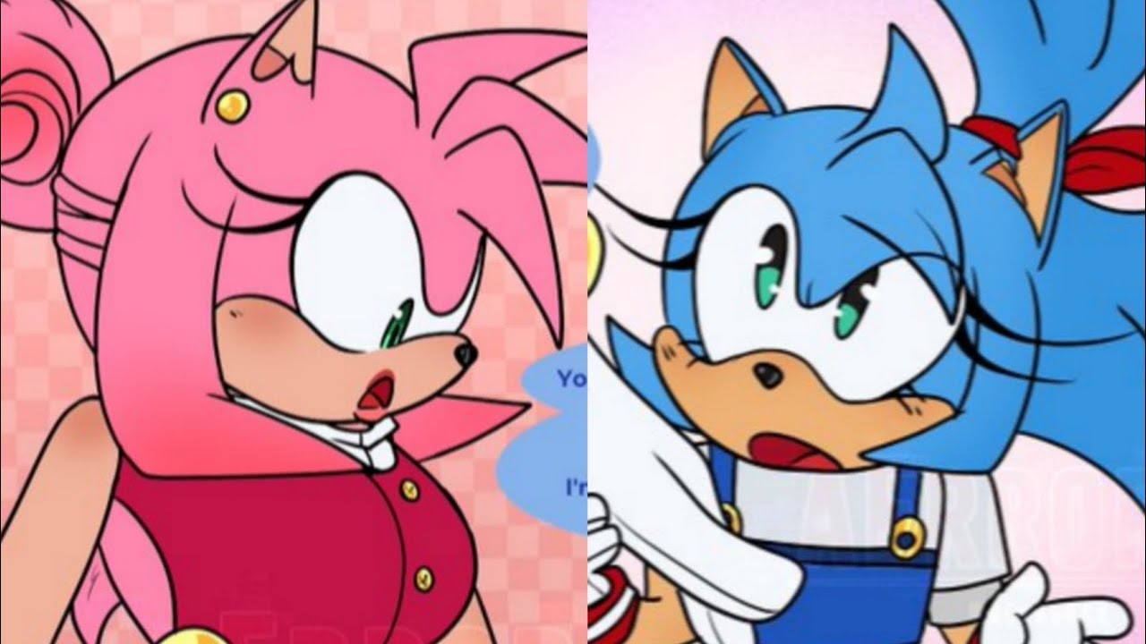 A Little Help 🩵 | Sonic Comic Dub | Sonamy