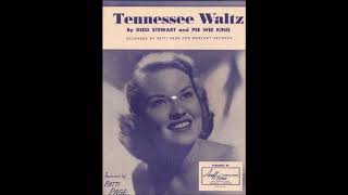 Patti Page - The Tennessee Waltz - (1950).