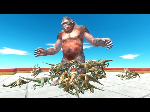 100x Velociraptor vs Strongest Unit | Animal Revolt Battle Simulator