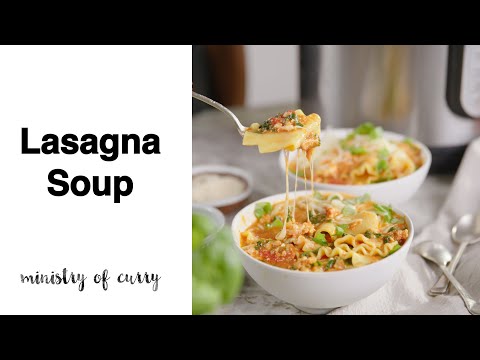 Instant Pot Lasagna Soup