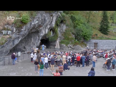 Messe de 10h à Lourdes du 20 octobre 2022