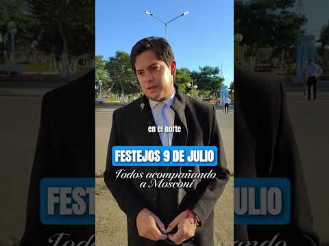 Festejos 9 de julio en Mosconi.  #tradiciones #salta #tartagal