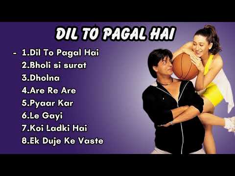 Dil To Pagal Hai.... Movie All Songs | Shahrukh Khan & Madhuri Dixit & Karisma Kapoor |