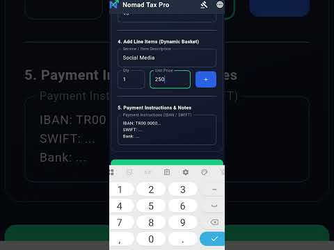 Nomad Tax Pro: Invoice & Tax video thumbnail