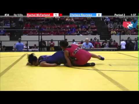 WM 55 KG - RD2 - Rachel McFarland (Gator) vs. Chelsea Reynosa (SWWWC)