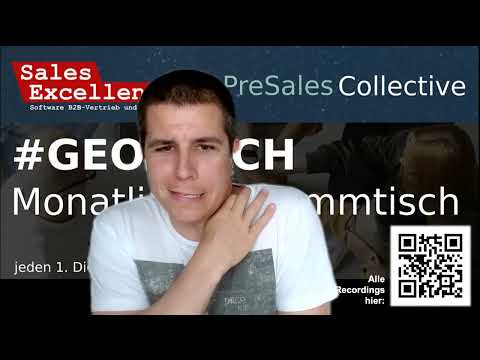 Stammtisch - "Aus dem PreSales in den Vertrieb - wieso, weshalb, warum?" mit Moritz Meurer (Juni 22)