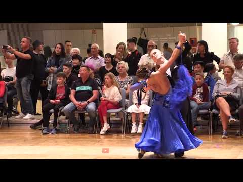 Sergey Saushev - Svetlana Achapkina RUS | Slow Foxtrot | GOC Junior II Standard 2019