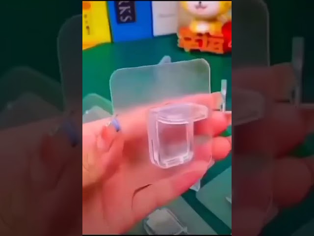 حامل رف بلاستيك لاصق جودة عالية فكرة مبتكرة وعملية لتثبيت رفوف الدواليب والإستغناء عن المسامير العادية