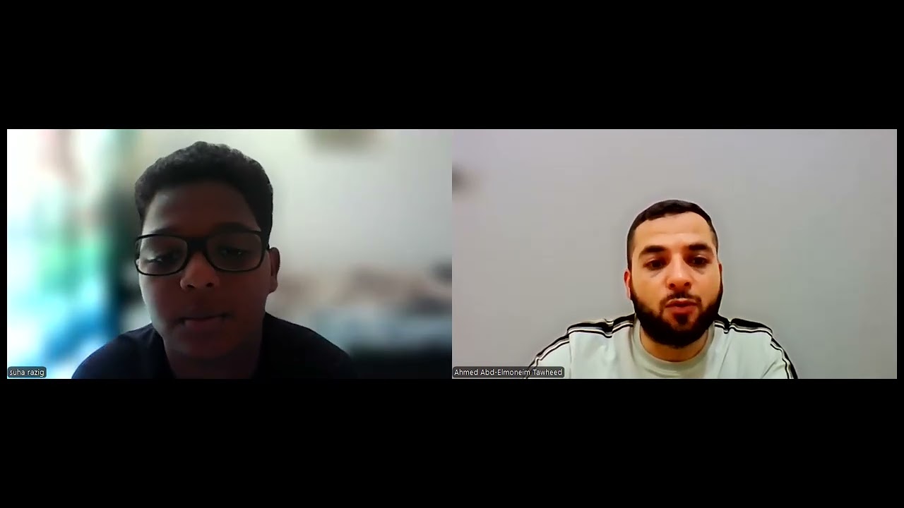 من حلقات تعليم التجويد في معد توحيد