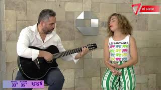 Yo te Recuerdo - Juan Gabriel cover by Camilla Lour (en canal 7 Mendoza)