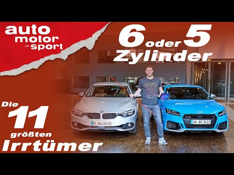 Die 11 größten Irrtümer zu Fünf-  und Sechszylindern - Bloch erklärt #82 | auto motor & sport