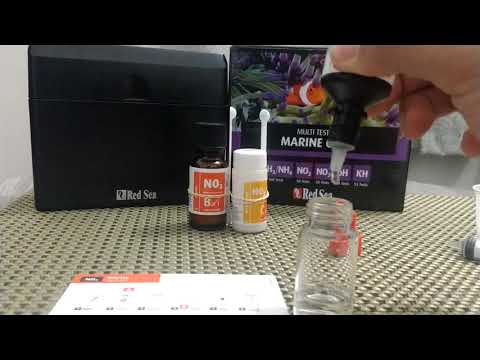 Teste Red Sea Nitrato   Acqua Nando #033