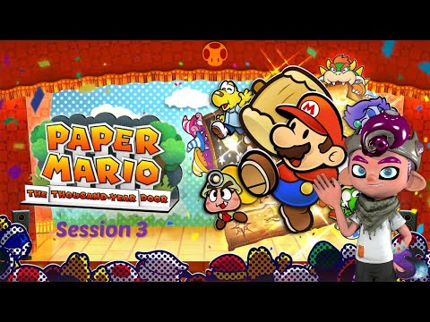 Born to be a Champion! It's Glitzville time!!! | Paper Mario TTYD Remake, Session 3