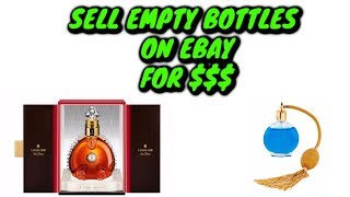 Selling Liquor, Perfume & Cologne Bottles on Ebay for Profit