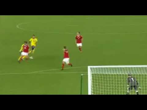 Gustaf Nilsson 90' /  Sweden vs Denmark 1-0  Highlights & Goals  (Friendly International)