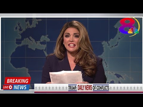 On this week's 'SNL,' Trump fumes as Hope Hicks says goodbye
