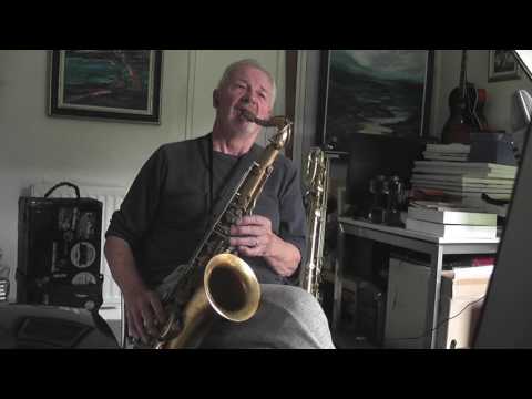 Bad Dog Blues - Jazz Improvisation on Tenor Sax