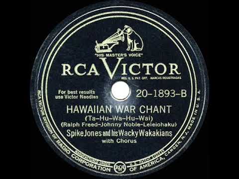 1946 HITS ARCHIVE: Hawaiian War Chant - Spike Jones