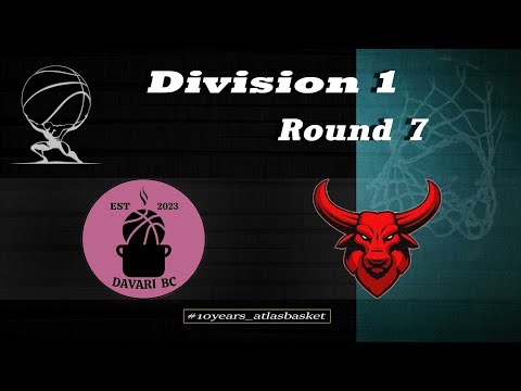 Atlasbasket - Division 1 - Round 7 - DAVARI BC vs SOURMENA BULLS 51-70