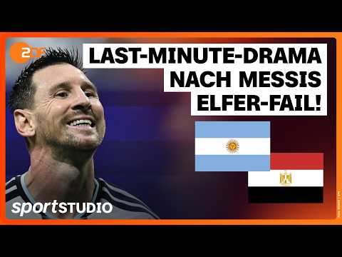 Video Thumbnail: Argentinien – Ägypten Highlights | Achtelfinale, FIFA WM 2026 | sportstudio