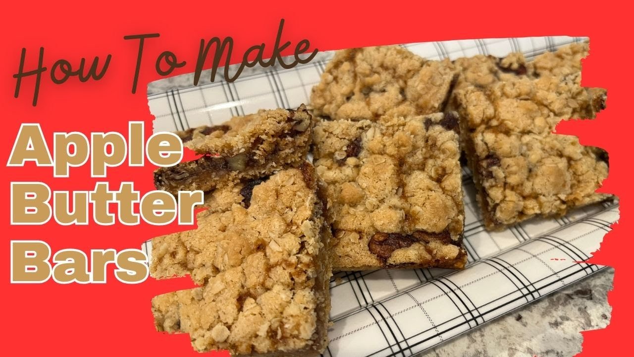Apple Butter Bars | Quick & Easy | Crowd-Pleasing Recipe