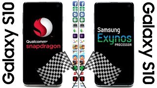Download lagu Galaxy S10 (Snapdragon) vs. Galaxy S10 (Exynos) Speed Test mp3