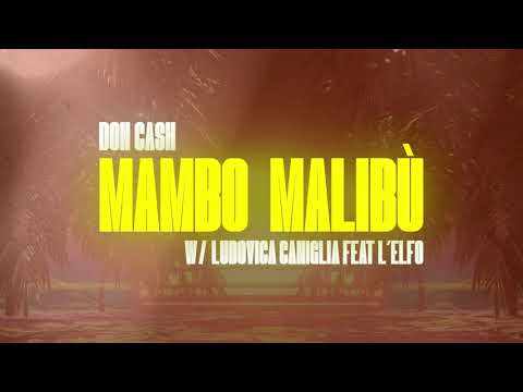 DON CASH - MAMBO MALIBU' w/ Ludovica Caniglia Feat L'ELFO (Lyrics Video)