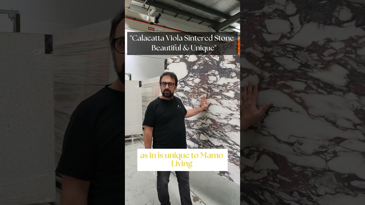 Calacatta Viola Sintered Stone – A Statement of Elegance