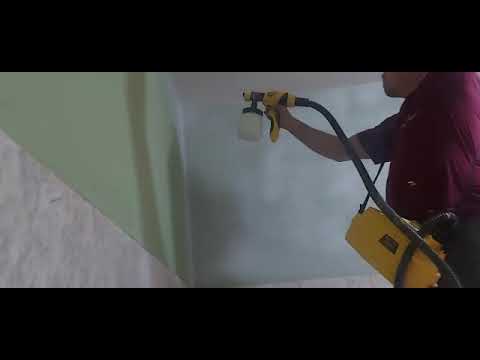 Usando a pistola de pintura Vonder PEV 600