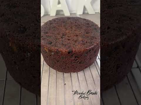 Small fruit cake recipe : Alcohol free fruit cake recipe : 6 inch round fruit cake