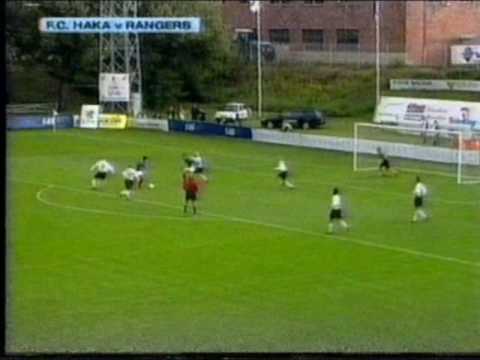 FC Haka 1 v 4 Rangers -- July 1999 -- Welkom Michael Mols