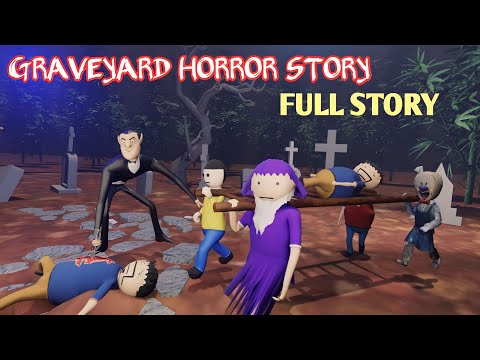 gulli bulli aur graveyard horror story full story || kabaristan horror story || make joke horror