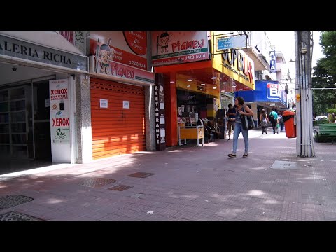 No último dia do ano, movimento é baixo nas ruas de Nova Friburgo; veja