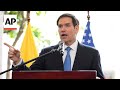 Marco Rubio says US is designating 2 more gangs as foreign terrorist groups