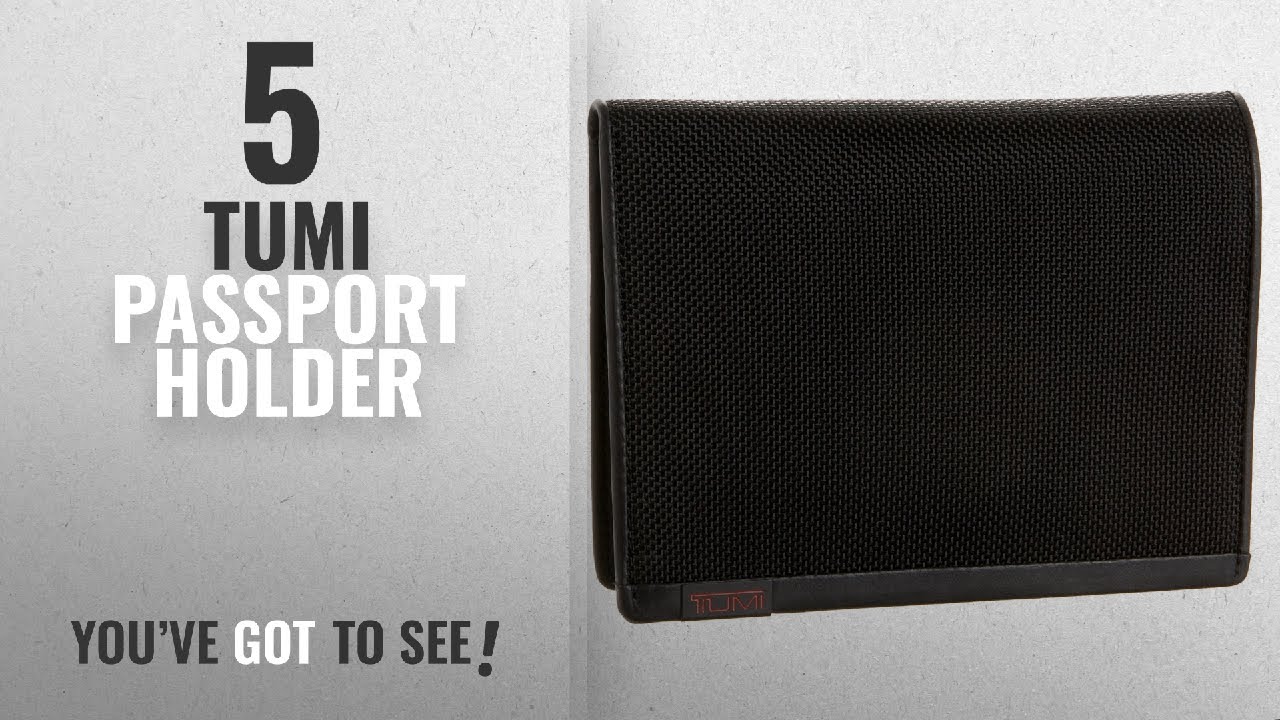 Tumi Alpha Passport Case One Size Black
