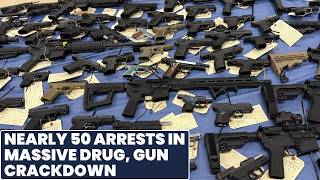 Feds, police announce nearly 50 arrests in massive drug, gun crackdown in Nashville