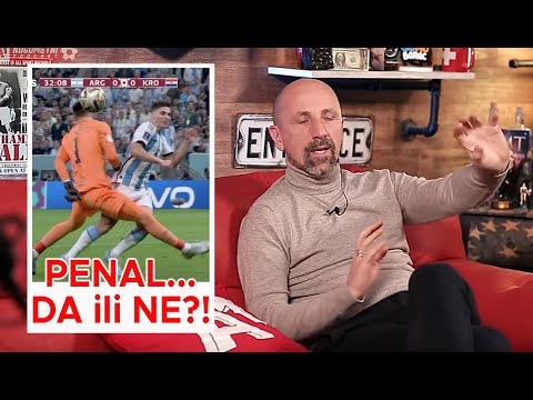 Krznar o penalu za Argentinu - "Ne bih se žalio da nama nije suđen takav penal!"