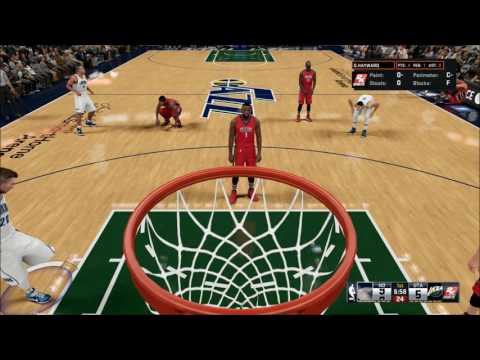 NBA2K16 Pelicans vs Jazz 11.28.15 Full Game PS4