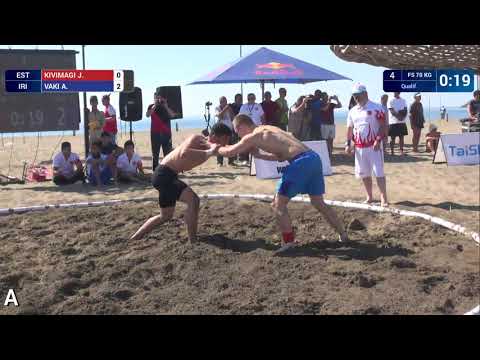 Qual. Men's BW - 70 kg: J. KIVIMAGI (EST) v. A. VAKI (IRI)