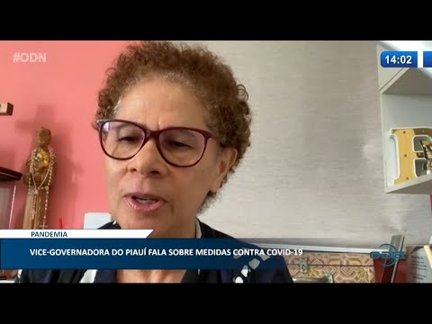 Vice-Governadora do Piauí fala sobre medidas contra Covid-19 10 03 2021