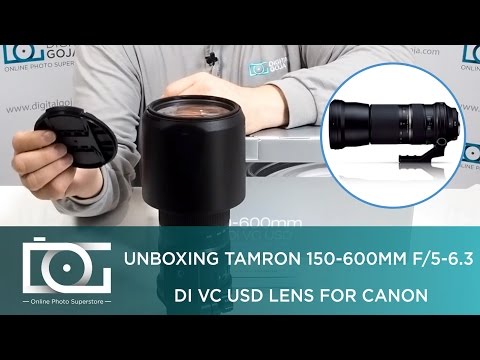 TAMRON 150-600mm F/5-6.3 Di VC USD Lens for CANON EF SRL/DSLR Cameras | REVIEW