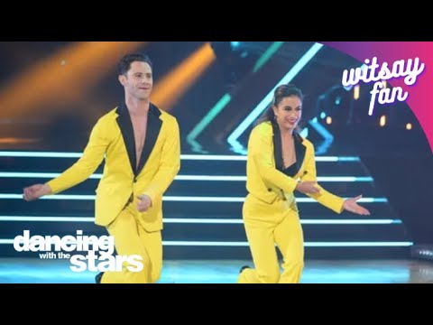 Ally Brooke and Sasha Farber Charleston (Week 10) | Dancing With The Stars