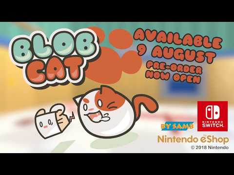 BlobCat for Nintendo Switch - Release Date Trailer thumbnail