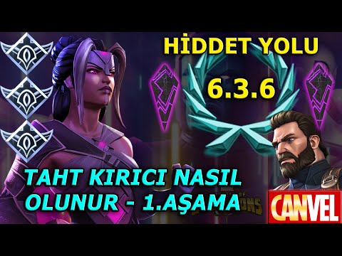 6.SAHNE 3.6 KOLAY YOL, HİDDET YOLU, KAPTAN IW BOSS | TAHT KIRICI OLMANIN 1.AŞAMASI SERİSİ - MCOC