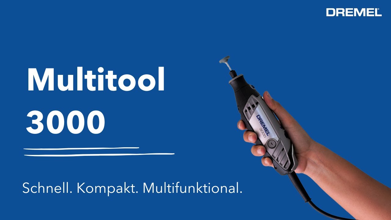 Dremel - Outil multifonction 3000 (3000-1/25 ez) - Distriartisan